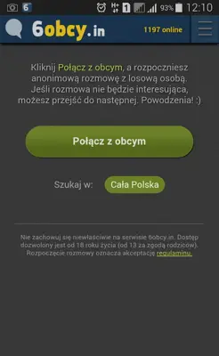 6obcy android App screenshot 10